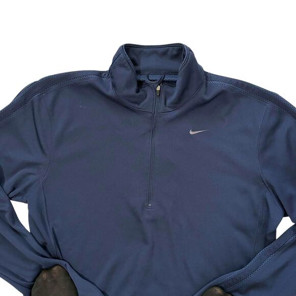Nike Athletic Jacket - Navy - Medium - Like New - Picture 3 of 7